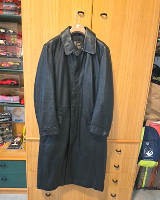 Trench uomo in vera pelle - Taglia 48 