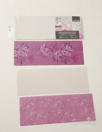 set 18 fogli portalumini decorativi nuovi crelando