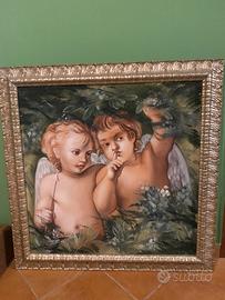 Quadro olio su tela