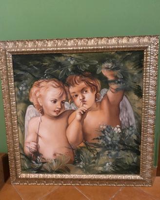 Quadro olio su tela