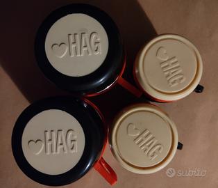 Tazze termiche vintage caffè HAG