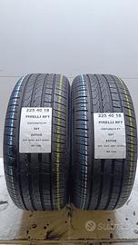 2 GOMME 225 40 18 PIRELLI RFT RIF3286