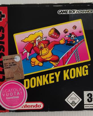 Donkey Kong Game Boy Advance GBA Nes Classic Sp