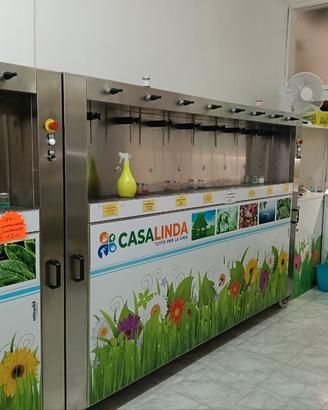 2 impianti per vendita detersivi alla spina