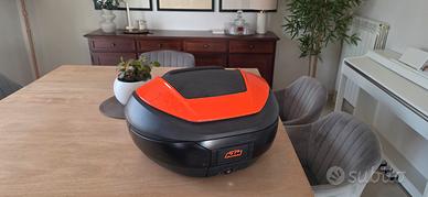 Bauletto originale ktm completo di piastra