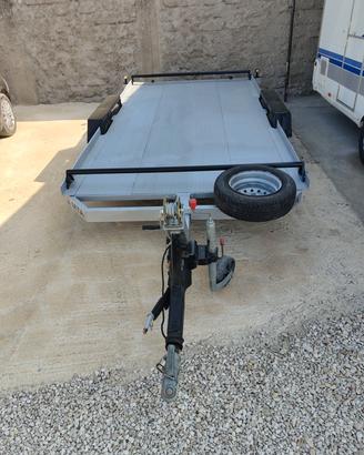 Trattore Rimorchio per con rampe a scomparsa