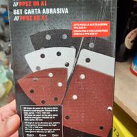 Set carta abrasiva Parkside 60 pezzi