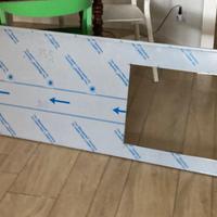 Top piano cucina Aciaio Inox Spazzolato