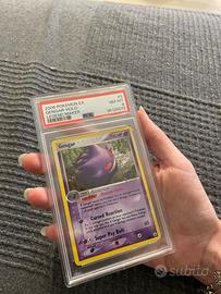 Carta Pokémon Gengar gradata PSA 8