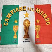 Bandiera collezione ITALIA CAMPIONE DEL MONDO CALC