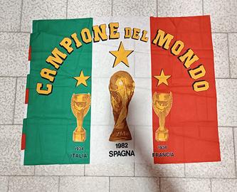 Bandiera collezione ITALIA CAMPIONE DEL MONDO CALC