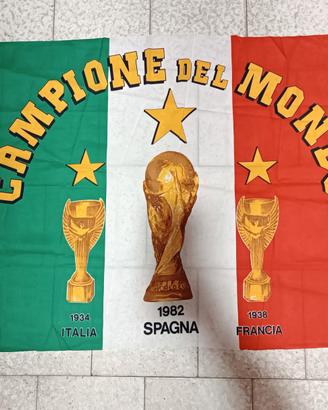 Bandiera collezione ITALIA CAMPIONE DEL MONDO CALC