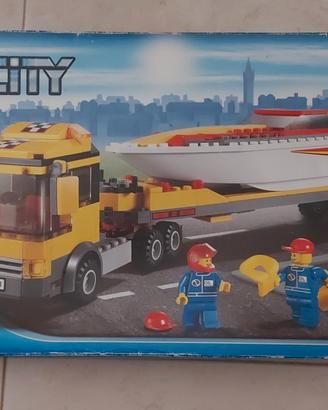 lego city 4643 trasportatore di motoscafo