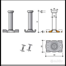 Connettori tecnaria ctf 125
