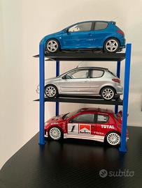 Display espositore 3 auto in scala 1:18