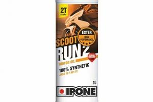 Olio miscela 2T Ipone Scoot Run2 alla fragola
