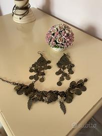 Orecchini e bracciale