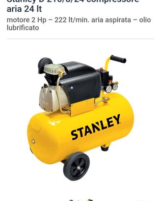 compressore Stanley 