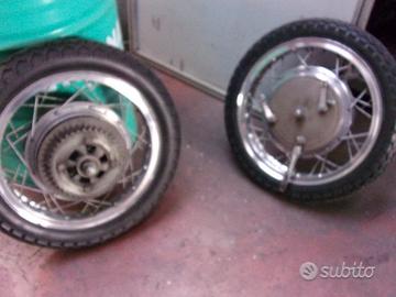 Cerchi completi laverda 750 sf