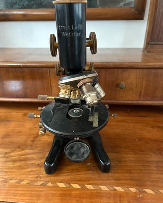 Microscopio antico Ernst Leitz Wetzlar