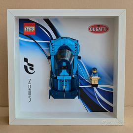 Cornice Vetrina per set LEGO Bugatti Vision GT