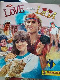 Album completo figurine Love me Licia 1986