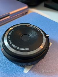 Olympus Body Cap Lens 9mm f/8 Fisheye – Micro 4/3