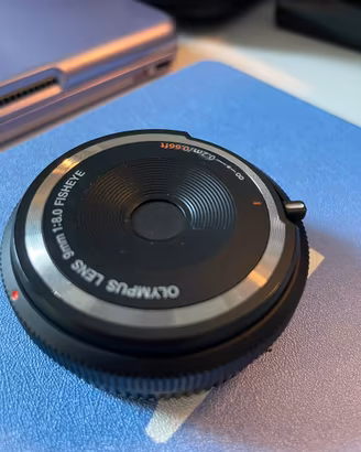 Olympus Body Cap Lens 9mm f/8 Fisheye – Micro 4/3