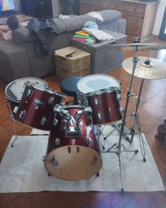 Batteria acustica per bambini 