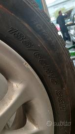 4 Gomme invernali +cerchi Alfa Romeo 147