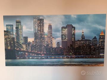 Canvas New York brillantini