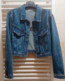 Giacca di jeans cropped M.B.J. Jeans

