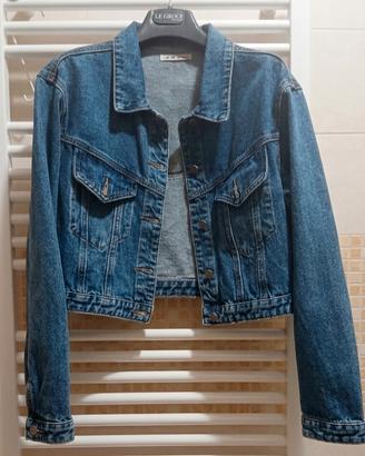 Giacca di jeans cropped M.B.J. Jeans

