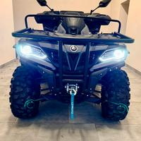 Quad CFMOTO XC850 TOURING PASSO LUNGO TARGA BIANCA