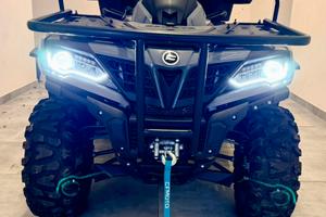 Quad CFMOTO XC850 TOURING PASSO LUNGO TARGA BIANCA