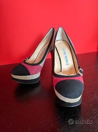 Scarpe donna in camoscio