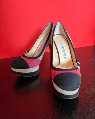 Scarpe donna in camoscio