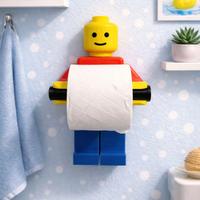 Omino Lego porta carta igienica