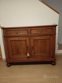 Mobile 120 x 48 in legno di pioppo e abete