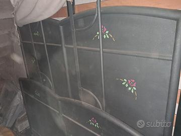 Letto ferro battuto da una piazza e mezza