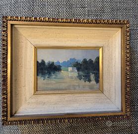 Coppia piccoli dipinti ‘900