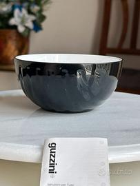 6 Ciotole Guzzini "Mirage" Nero Ø 12cm Nuove