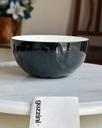 6 Ciotole Guzzini "Mirage" Nero Ø 12cm Nuove