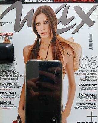 Rivista MAX del Gennaio 2006 con Melissa e Thais 