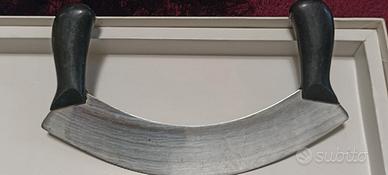 Mezza luna acciaio inox 