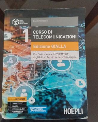 Telecomunicazioni 1 Gialla Hoepli 9788820383671