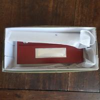 Portapenne argento e legno