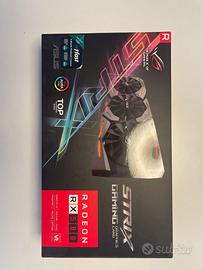 Amd Radeon rx 580 8gb asus rog strix