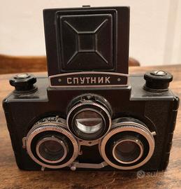 fotocamera analogica Sputnik stereografica