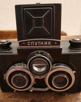 fotocamera analogica Sputnik stereografica